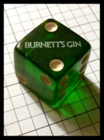 Dice : Dice - 6D - Burnetts Gin - Ebay Jul 2012